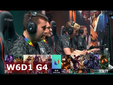 Splyce vs Vitality | Week 6 Day 1 S9 LEC Summer 2019 | SPY vs VIT W6D1