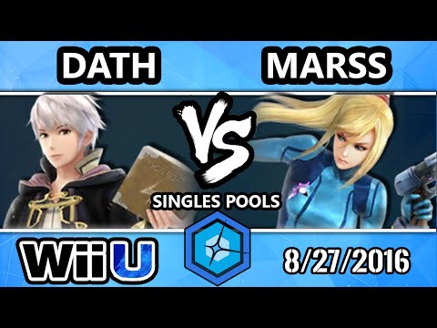 Shine 2016 Smash 4 - EVB | Dath (Robin) Vs. DNL | Marss (Zero Suit Samus) SSB4 R2 Pools