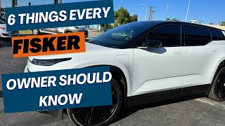 😳 6 things EVERY Fisker Ocean owner should know!