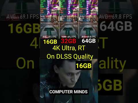 16GB vs 32GB vs 64GB RAM in 2025 – Real Gaming Test! #RAMComparison #16GBvs32GB64GB #PCGaming2025