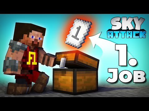 Der erste Auftrag in Sky Attack 🚀 Minecraft Skyblock - Sky Attack #08