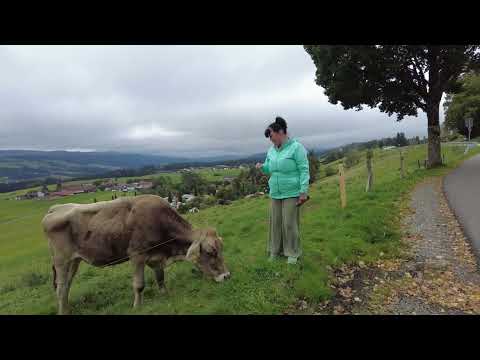 Abstecher zum Campingplatz Alpenblick Weiler Simmerberg.Und ins Alpenstüble bei Tina und Flo