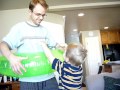 Fun With Tickle Me Elmo An Inflatable Pool Toy And A Couch