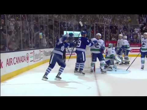 Gardiner  Goal - Canucks 0 vs Leafs 1 - Dec 6th 2014 (HD)