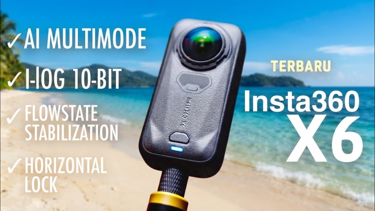 Insta360 X6.. Apakah Ini Kamera 360 Terbaik Tahun 2026?