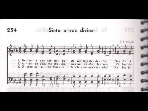 CCB - HINÁRIO 04 - HINO 254 - "SINTO A VOZ DIVINA" - by MESSIAS ULLMANN