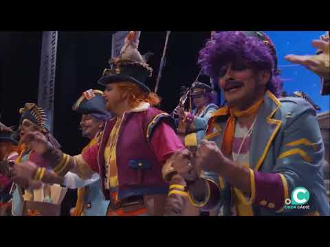 Comparsa Los colgaos. Preliminares. Pasodoble Y en el gran astillero.