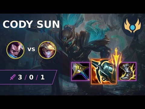 [ Cody Sun ] Yasuo BOT vs Ezreal | NA CHALLENGER | LOL Season 2024