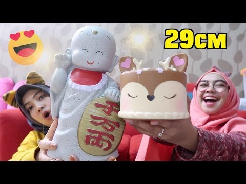 SQUISHY OJIZOU SAN RARE TERBESAR... - Ria Ricis