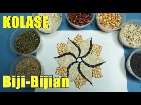 96+ Cara Membuat Kolase Bunga Dari Biji Bijian Gratis Terbaik