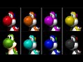 If All 8 Characters Were Yoshi In Mario Kart 64