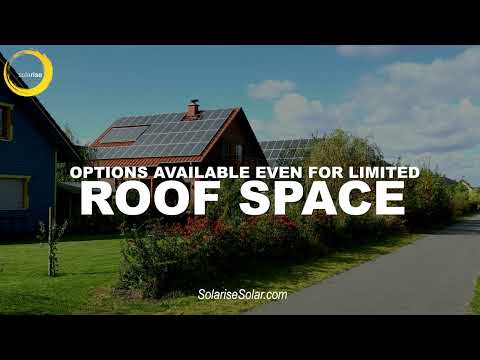 ☀️???? Choosing Solar Panels for Small Homes: A Compact Guide | Solarise Solar
