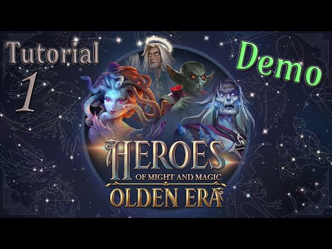 🔮 Die ERSTEN SCHRITTE 🏹 | 💎 Tutorial 1 ~ # 1 ~ Heroes of Might and Magic: Olden Era ~ Demo