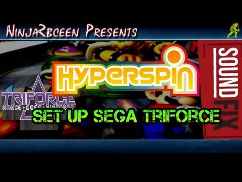Hyperspin-Sega Triforce Set up