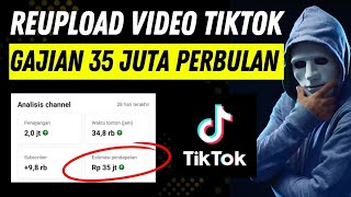 Download lagu Earn 35 Million Rupiah Per Month From Reuploading TikTok Videos‼️ Leaks From Reupload Guru mp3