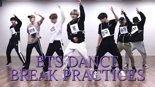 BTS dance break practices