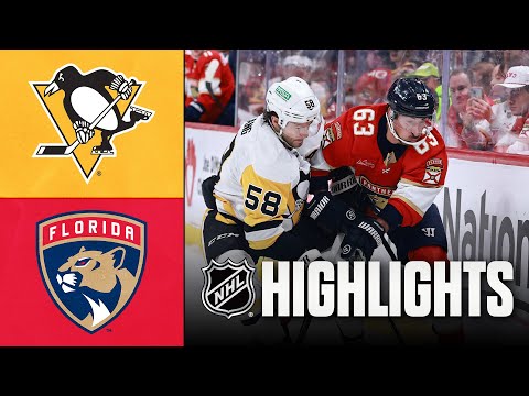 NHL Highlights | Penguins vs. Panthers | October 23, 2025