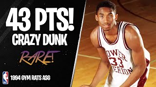 Kobe Bryant 43 Points in Gym Rat Midnight Madness High School Showcase in 1994 | MVP + Crazy Dunk