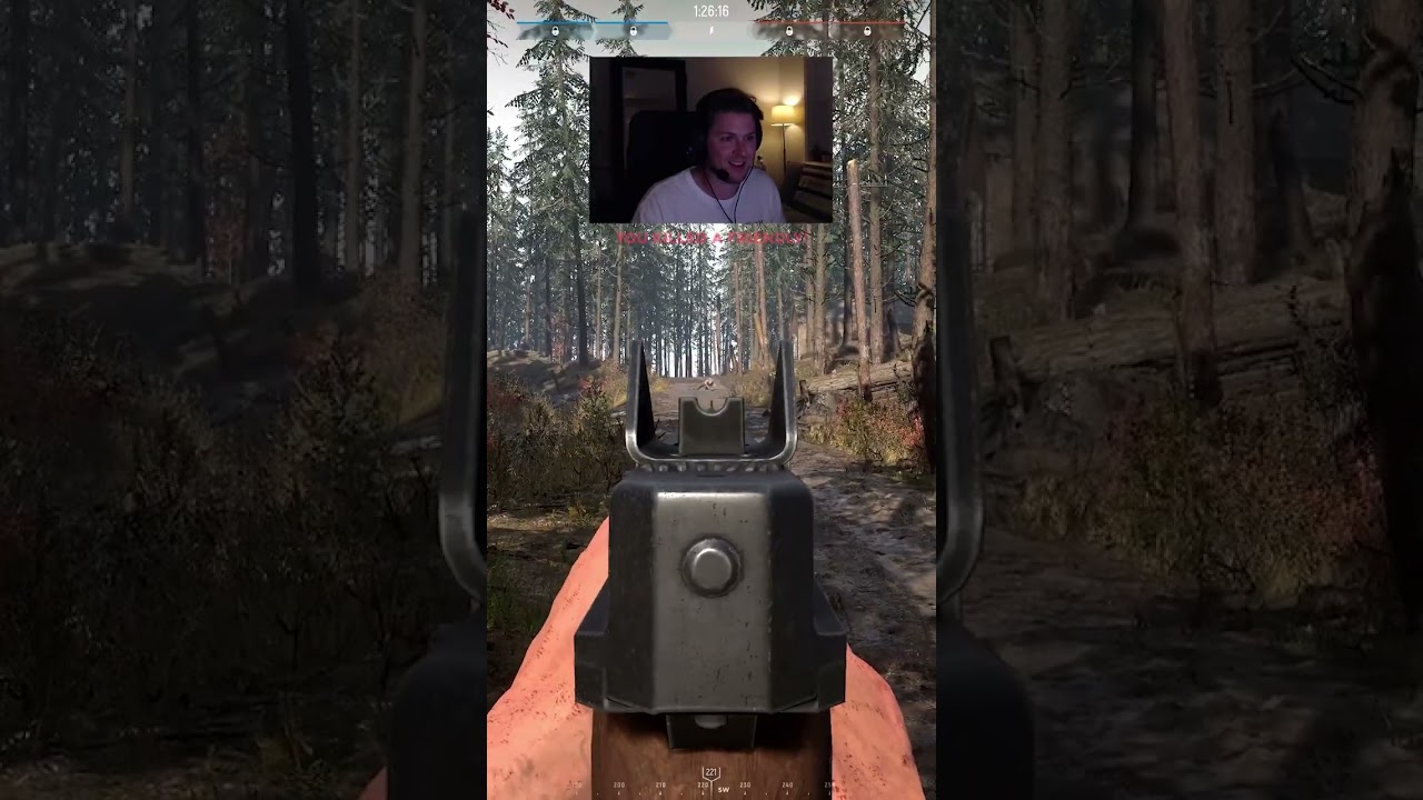 Why I love friendly fire in games...