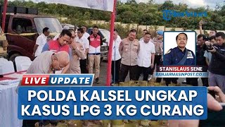 Ratusan LPG 3 Kilogram di Tanah Laut Disita Polda Kalsel buntut Penyalahgunaan Barang Bersubsidi