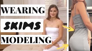 Wearing SKIMS in a Photoshoot! | Chit Chat GRWM | 2019