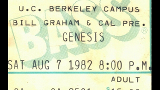 Genesis @ Greek Theater,Berkeley Ca. 8/7/82 'In the Cage'