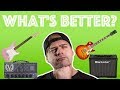God Guitar + Bad Amp vs. Bad Guitar + Good Amp