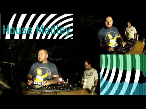210806 Facebook open air live HOUSE MEDLEY mix close to the Boiler room studio.  Pt.4