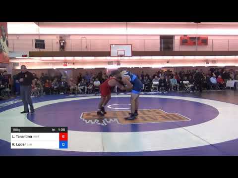 86 Kg Prelims Leonardo Tarantino Boston Regional Training Center Vs Ryan Loder San Francisco Wrest