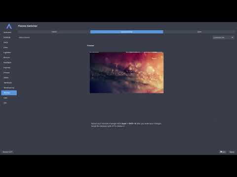 ArcoLinux : 2696 ArcoLinux Tweak Tool can change the Awesome themes again - Beware the bak file