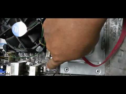 Lắp main e các linh kiện