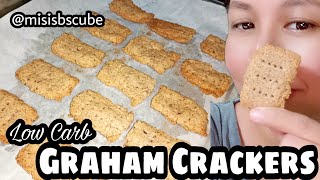 Low Carb LC Keto Graham Crackers Easy Recipe Philippines | Misis B's Cube 🇵🇭