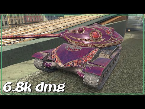 Scepter • 4 frags • 6.8k dmg • WoT Blitz