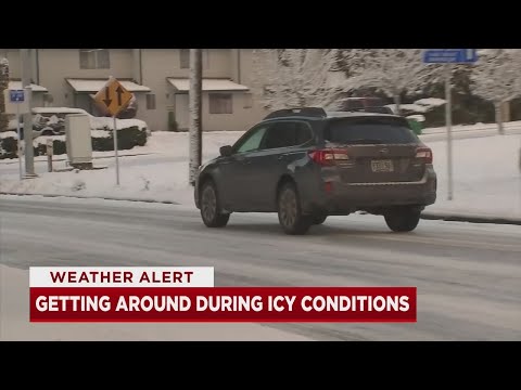 Safety teams: Slow down, turn into slide while driving on the ice