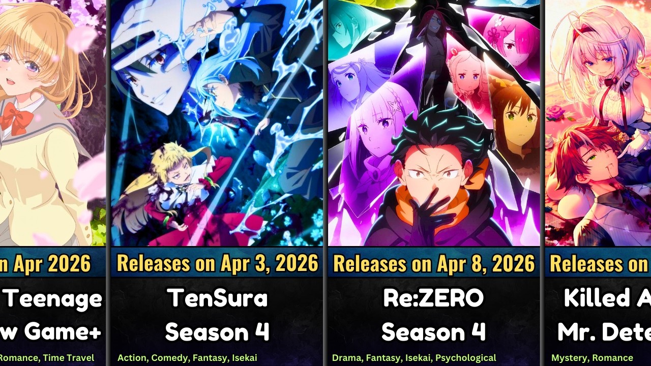Every Upcoming Anime of Spring 2026 | April to June
