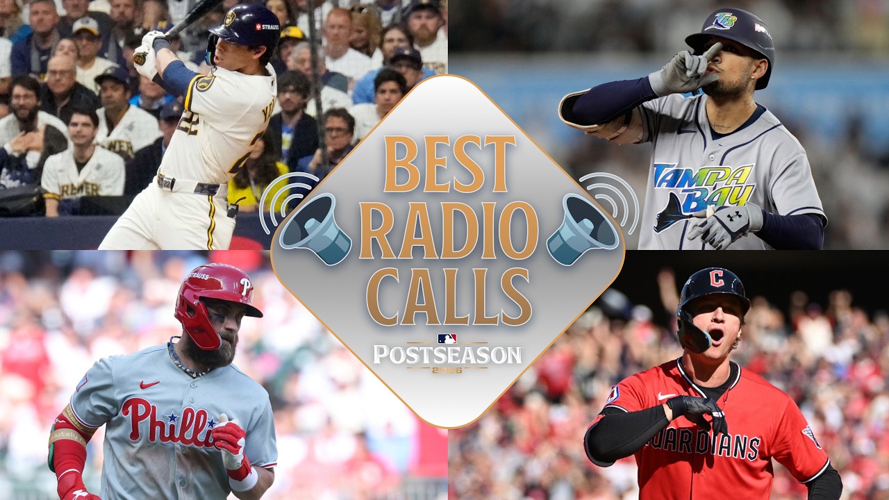 BEST radio calls throughout the 2026 Postseason! (Ft. Christian Yelich's RBI triple & MORE!)