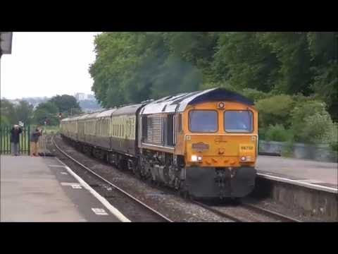 GBRF 66732 with The Somerset Rambler 9/7/2016