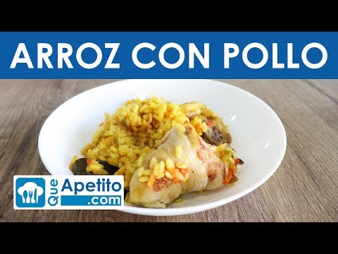 Receta de arroz con pollo fácil y casera | QueApetito