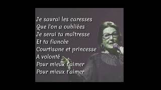 Nana Mouskouri pour mieux t'aimer paroles lyrics