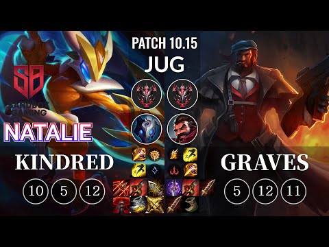 SB Natalie Kindred vs Graves Jungle - KR Patch 10.15