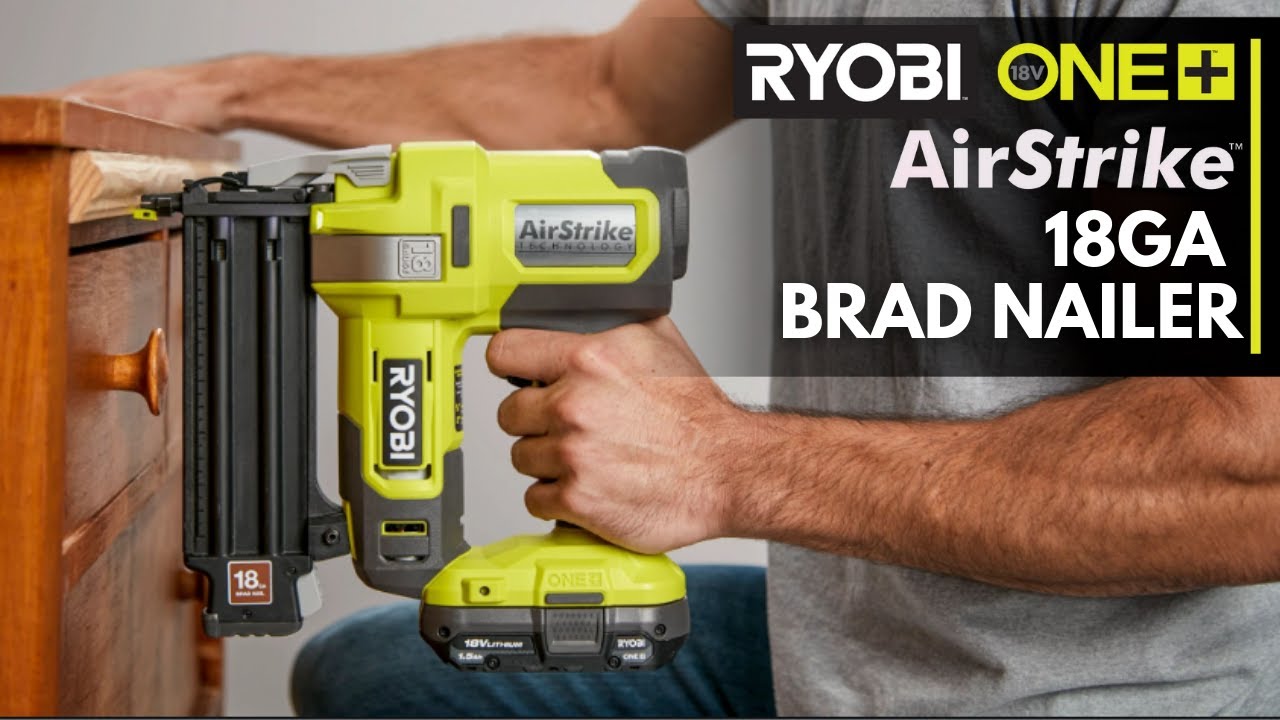 Ryobi ONE+ 18 Gauge Brad Nailer 18V R18GN180 Tool Only