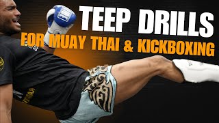 How to Strengthen Your Teep Kick | Muay Thai Drills & Exercises