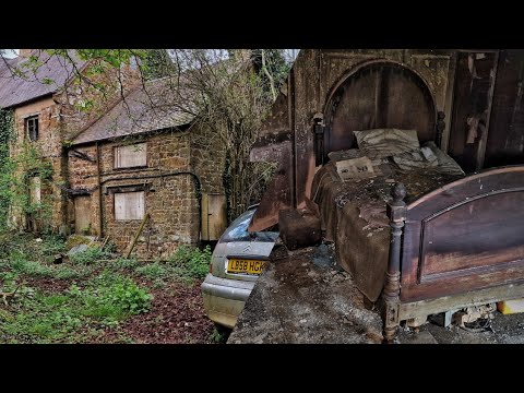 ABANDONED HOUSE FROZEN IN TIME | AFTER THE TRAGIC FIRE HE SAT BY THE HOUSE EVERYDAY TILL HE DIED