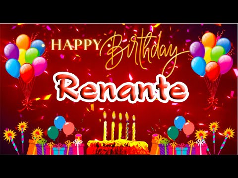 Renante Happy Birthday Song: Renante Ultimate Birthday Surprise