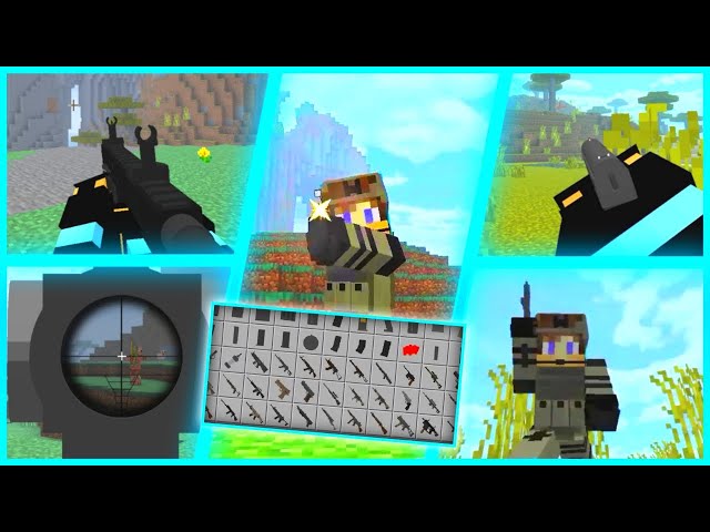 InSaRes WARFARE Addon V4 [GUN MODS 3D] SENJATA TERKEREN DI MCPE ...