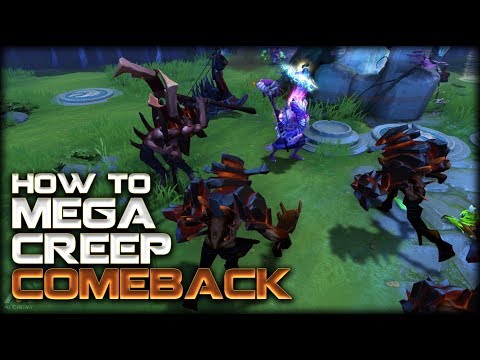 Dota 2: How to Win Against Mega Creeps | Pro Dota 2 Guides