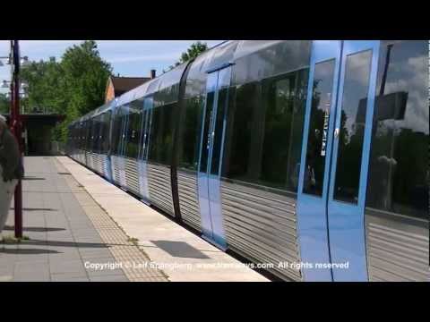 SL Tunnelbana / Metro at Sandsborg station, Stockholm