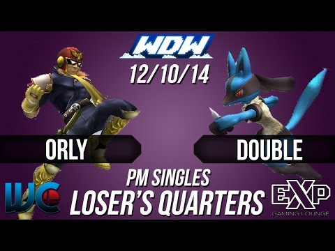 WDW 12/10/14 - ORLY (Falcon) vs. Double (Lucario) PM Loser's Quarters