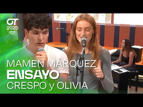 CRESPO and OLIVIA'S REHEARSAL with MAMEN (October 8) | OT 2025