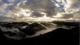preview picture of video 'Go Pro Hero 2:  Sunrise Timelapse on the Top of the World at Blue Duck Station'